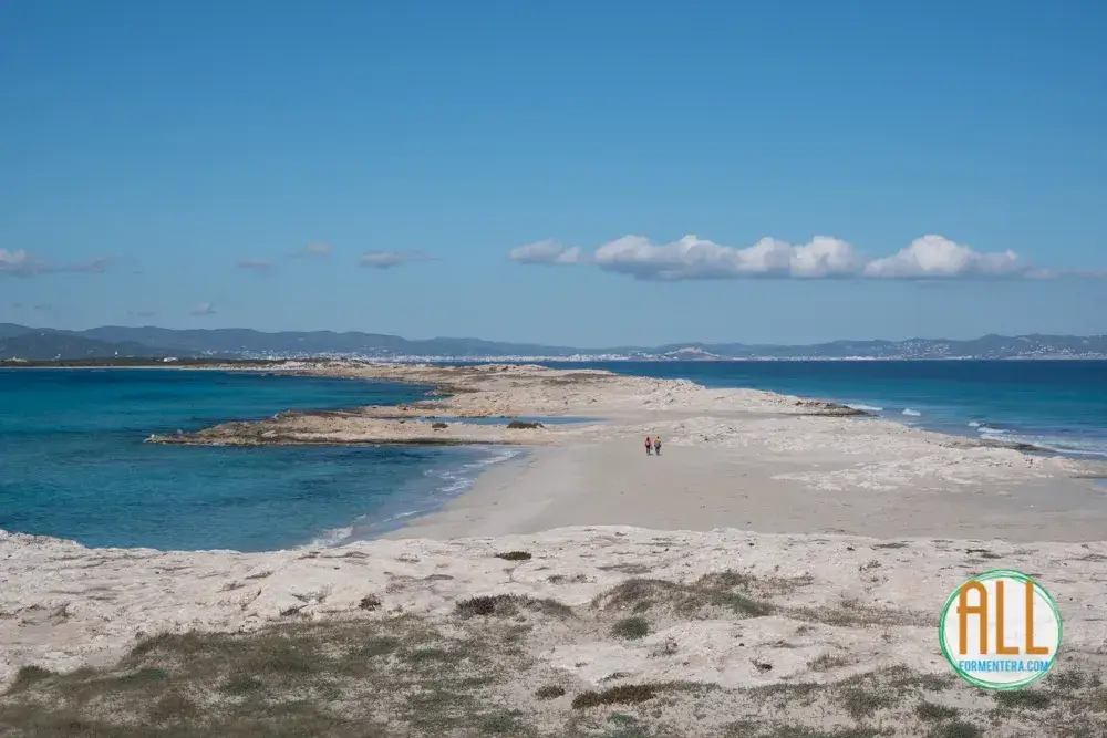Es Trucadors beach, Formentera