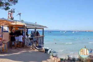 Chiringuito Cala Saona beach bar, Formentera