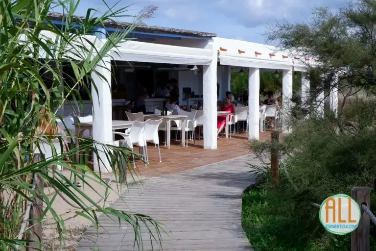 Kiosko Ca Marí beach bar Formentera