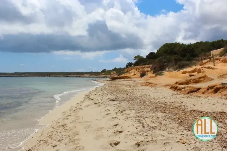Zona de playa de Es Mal Pas, Migjorn, Formentera-7
