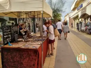 Street market of Sant Francesc, Formentera