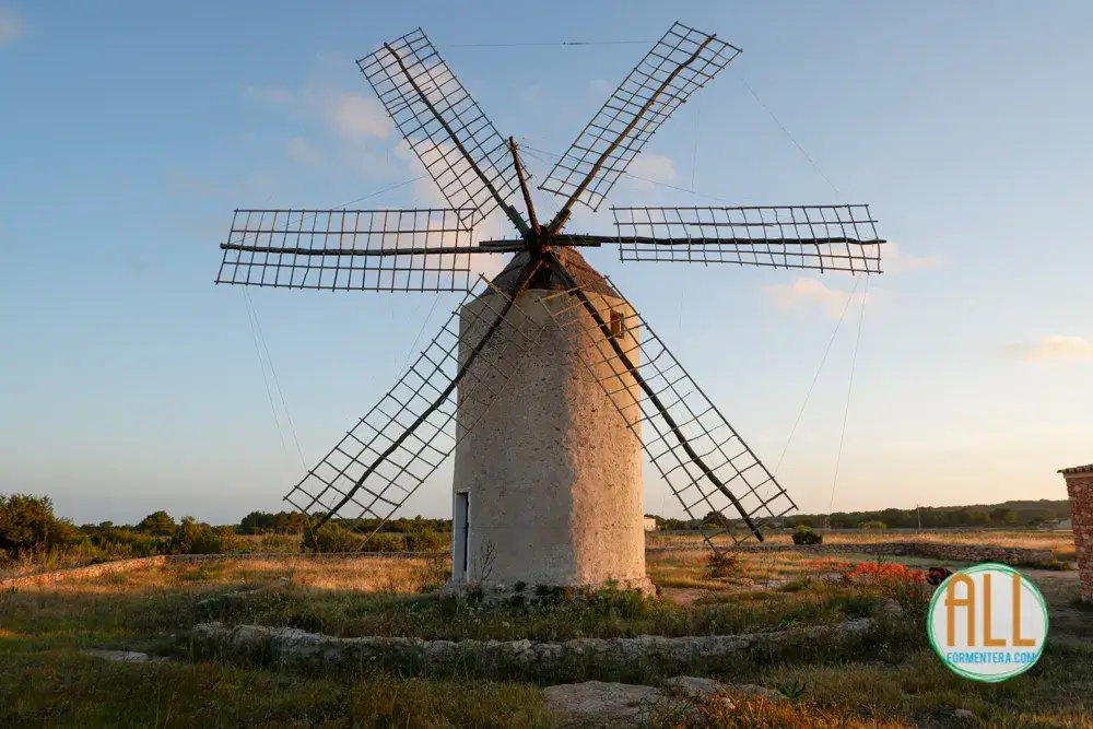 La Mola Old Windmill