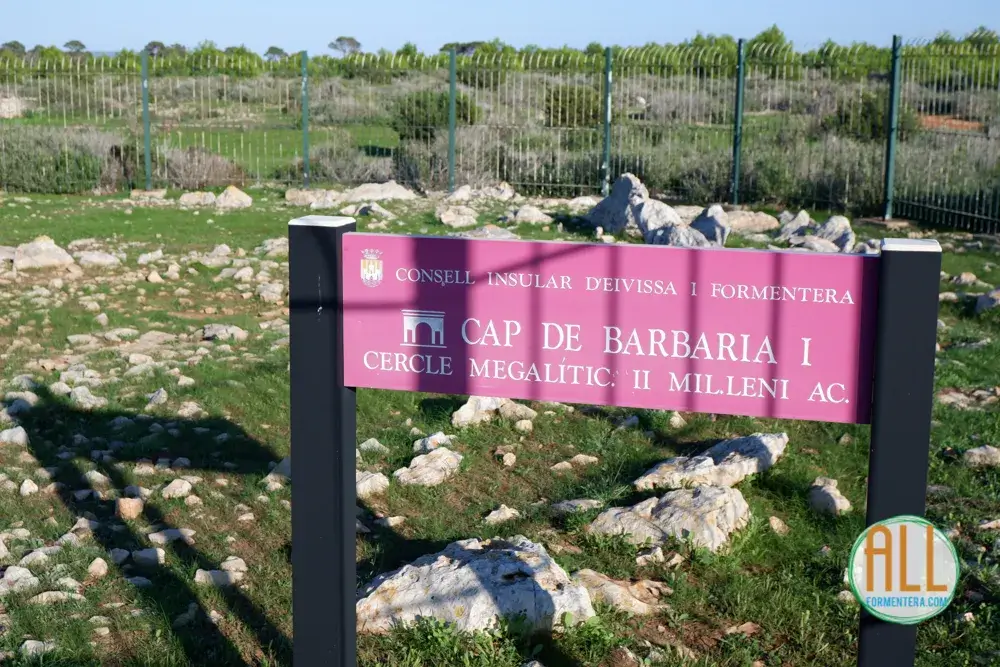 Site archéologique Cap de Barbaria I