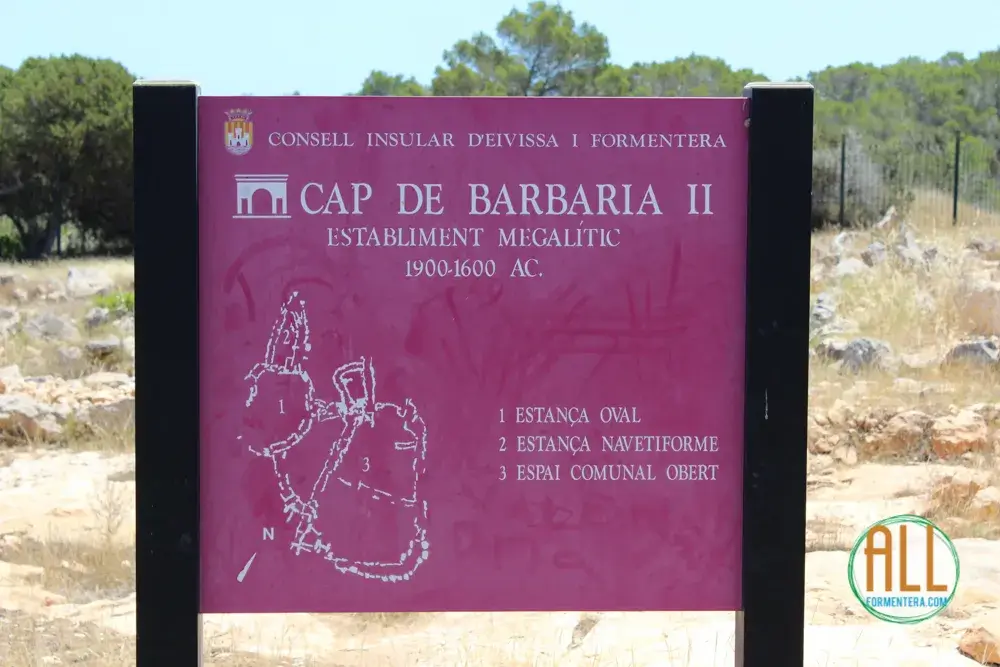 Archäologische Stätte Cap de barbaria II