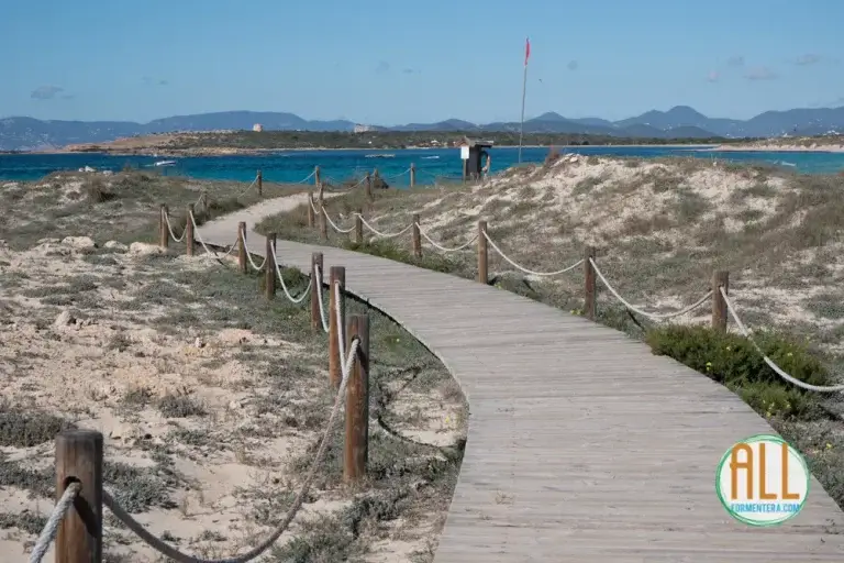 Platja de la Punta des Borronar i Pas de S'Espalmador, Formentera-11