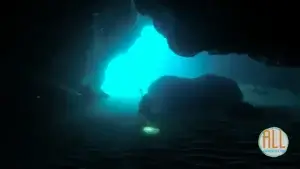 Plongée sous-marine dans les grottes de San Guillem Punta Rasa, Formentera