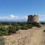 Torre de sa Guardiola, isla de Espalmador, Formentera