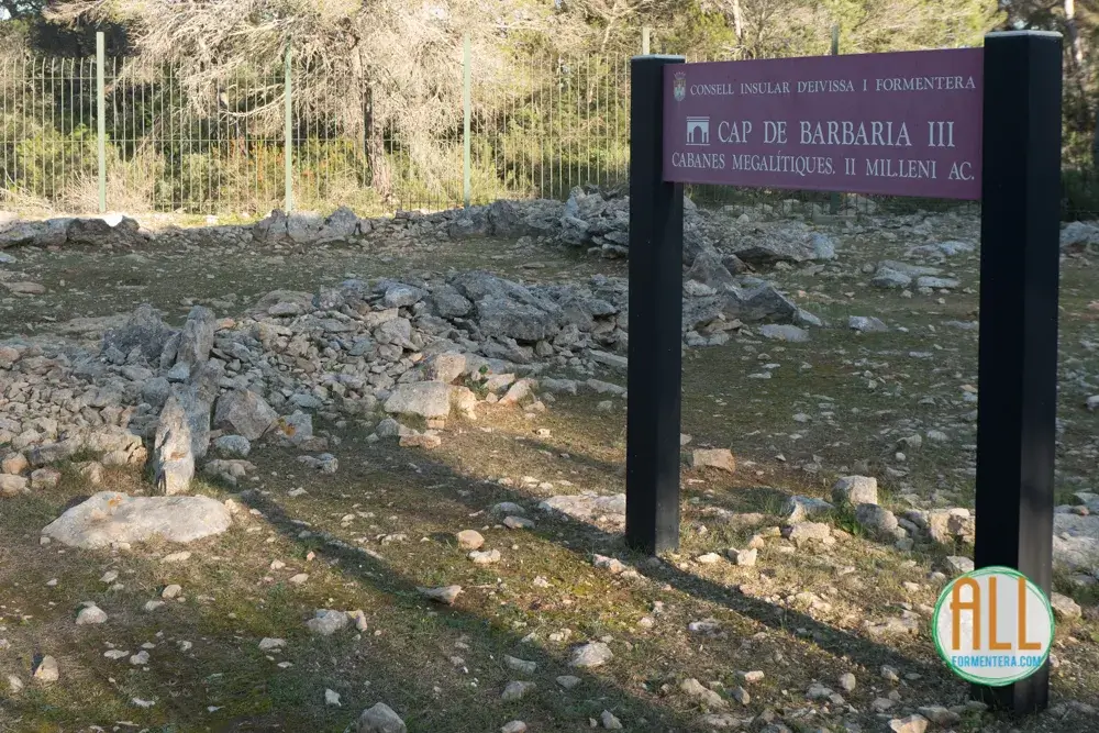 Yacimiento arqueológico de Cap de Barbaria III, Formentera