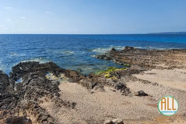 Cala Torrent des Arbocers, Formentera