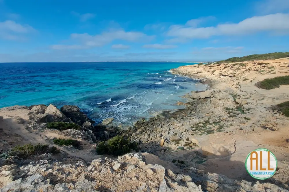 Cala Torrent des Arbocers, Formentera