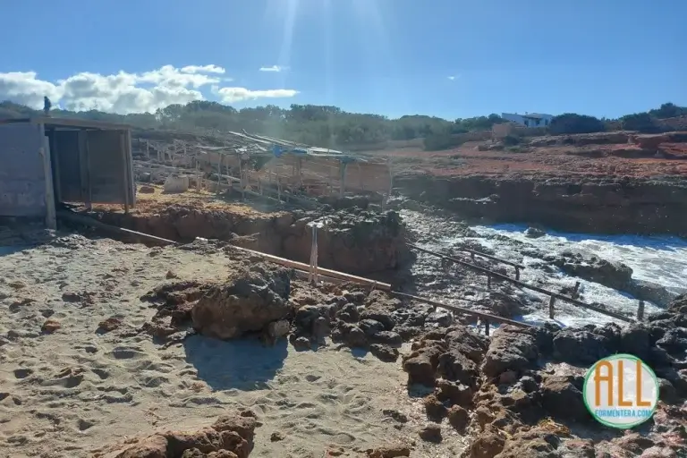 Caló d'en Trull, Formentera