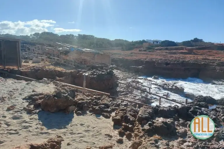 Caló d'en Trull, Formentera