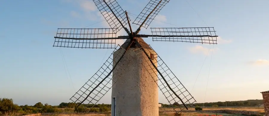 Liste avec tous les moulins de Formentera
