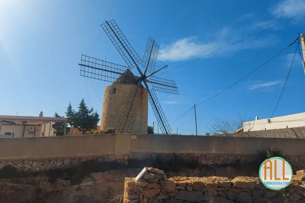 Molí d'en Mateu windmill, Formentera