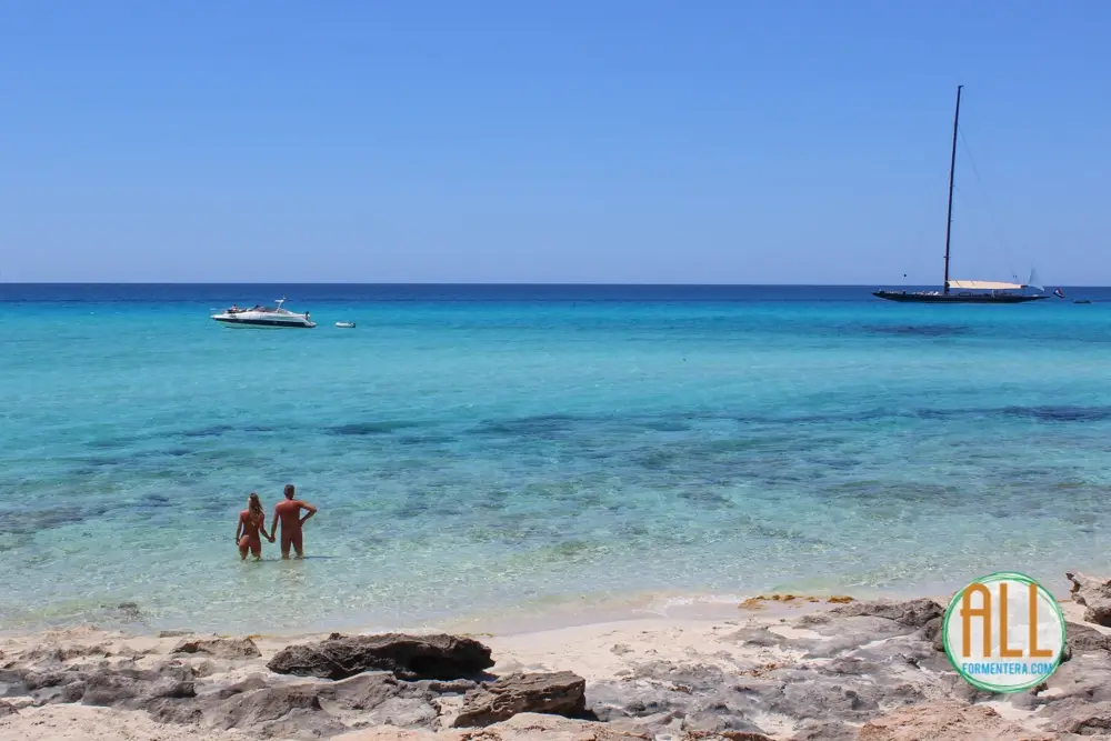 Nudismo en Formentera