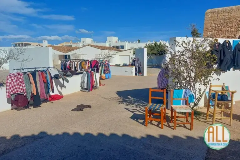 Mercadillo de segunda mano de Sant Francesc, Formentera