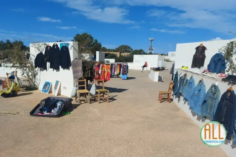 Second hand market Sant Francesc, Formentera