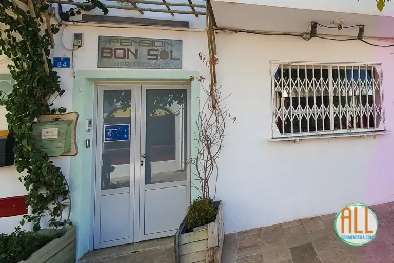 Hostal Bon Sol Formentera - Entrada