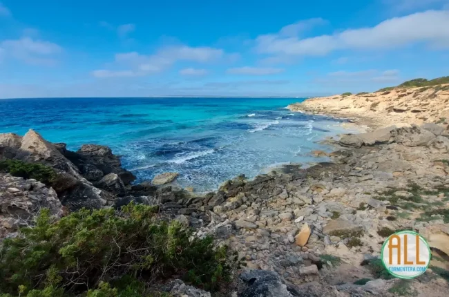 Enseada Torrent des Arbocers, Formentera