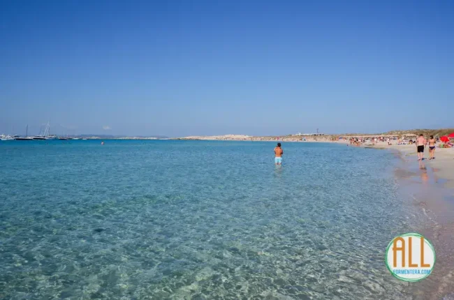 Playa de Illetas, Formentera